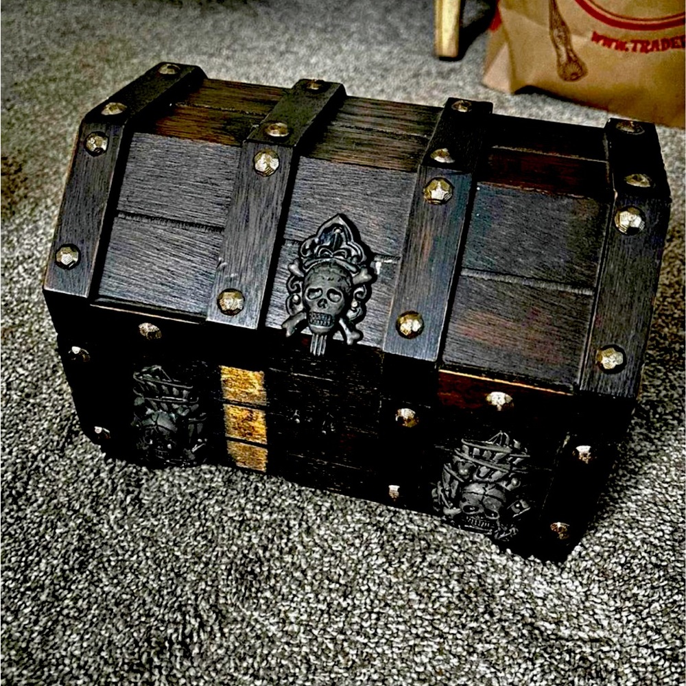 Authentic Pirate Jewelry Box